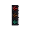 200mm 8 pouces flèche verte rouge Semaphore rojo y verde direction LED feu de signalisation indicateur